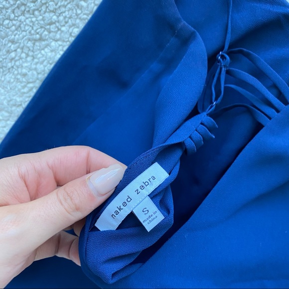 Naked Zebra chiffon blouse - Picture 3 of 3